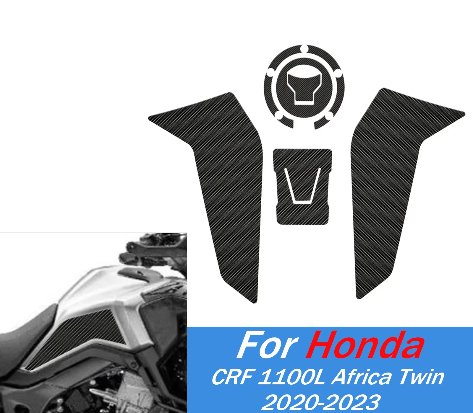 For CRF1100L Anti Slip Fuel Tank Stickers Gas Cap Oil Protect Pad For Honda CRF1100L Africa Twin 2020-2023 Motorcycle Accessory
For CRF1100L Anti Slip Fuel Tank Stickers Gas Cap Oil Protect Pad For Honda CRF1100L Africa Twin 2020-2023 Motorcycle Accessory