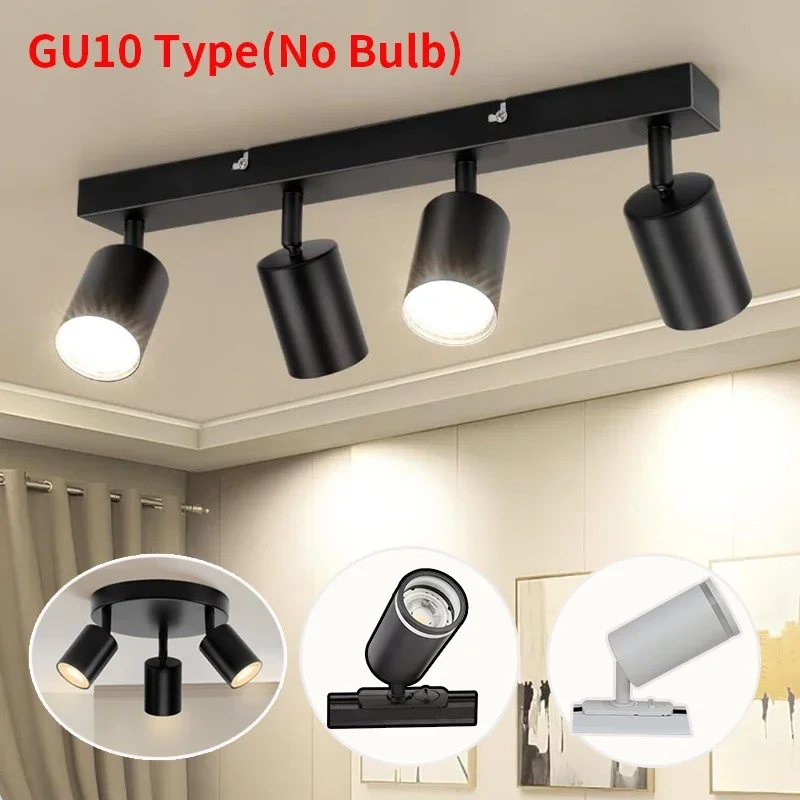 LED Chandelier 110v 220v Track Spot Light for Bedroom Corridor Shop Ceiling Lamp GU10 Bulb Replacement Lighsting
LED Chandelier 110v 220v Track Spot Light for Bedroom Corridor Shop Ceiling Lamp GU10 Bulb Replacement Lighsting