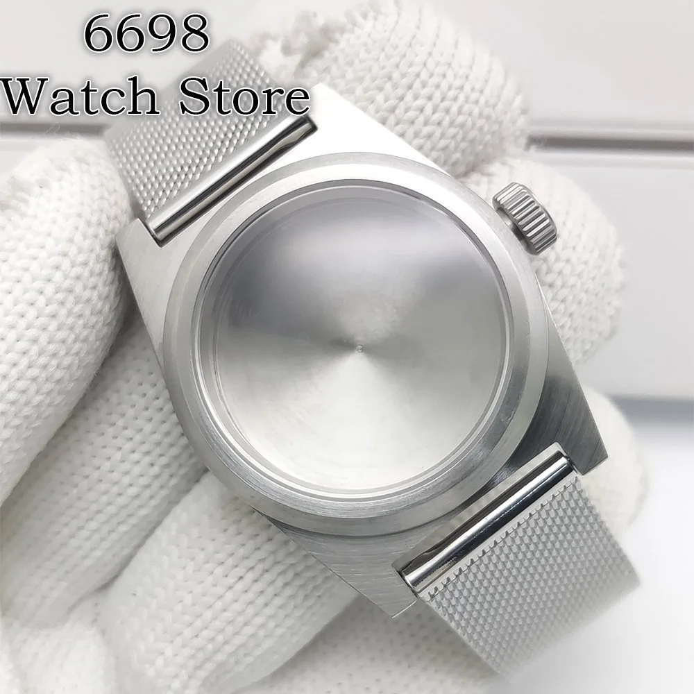 38 mm For 28.5 mm Dial Water Resistant Brushed Stainless Steel Diving Case Kit Sapphire Glass Men's Watch For NH35 NH36 Movement
38 mm For 28.5 mm Dial Water Resistant Brushed Stainless Steel Diving Case Kit Sapphire Glass Men's Watch For NH35 NH36 Movement