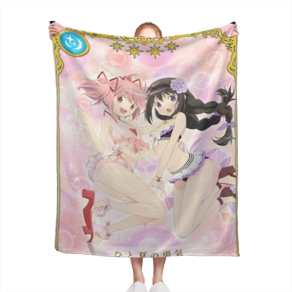 Puella Magi Madoka Magica Comfortable Blanket Soft comforter sets throw for Couch Warm Flannel Blankets Bedroom Décor
Puella Magi Madoka Magica Comfortable Blanket Soft comforter sets throw for Couch Warm Flannel Blankets Bedroom Décor