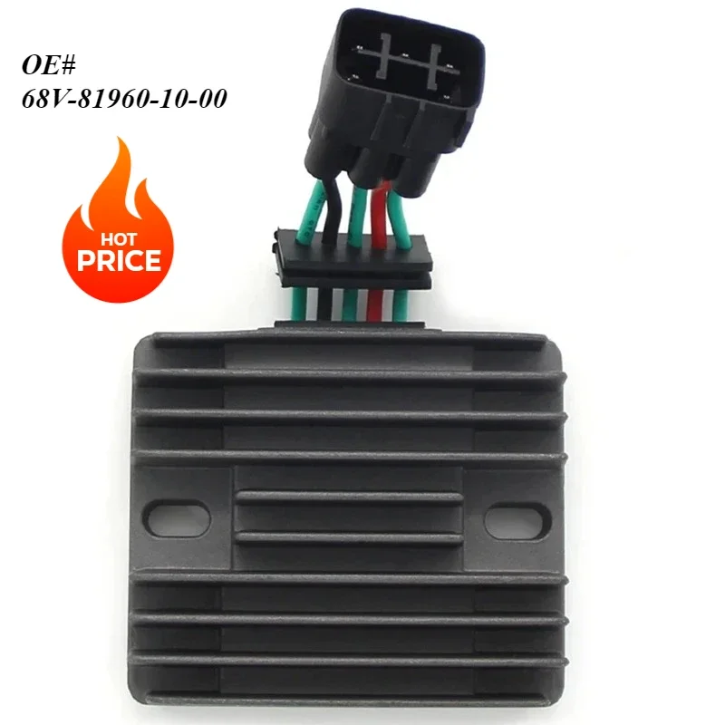 68V-81960-10-00 4-Stroke Voltage Regulator Rectifier For Yamaha 50-70 F50 F60 F70 F115 FL115 FT50 FT60
68V-81960-10-00 4-Stroke Voltage Regulator Rectifier For Yamaha 50-70 F50 F60 F70 F115 FL115 FT50 FT60