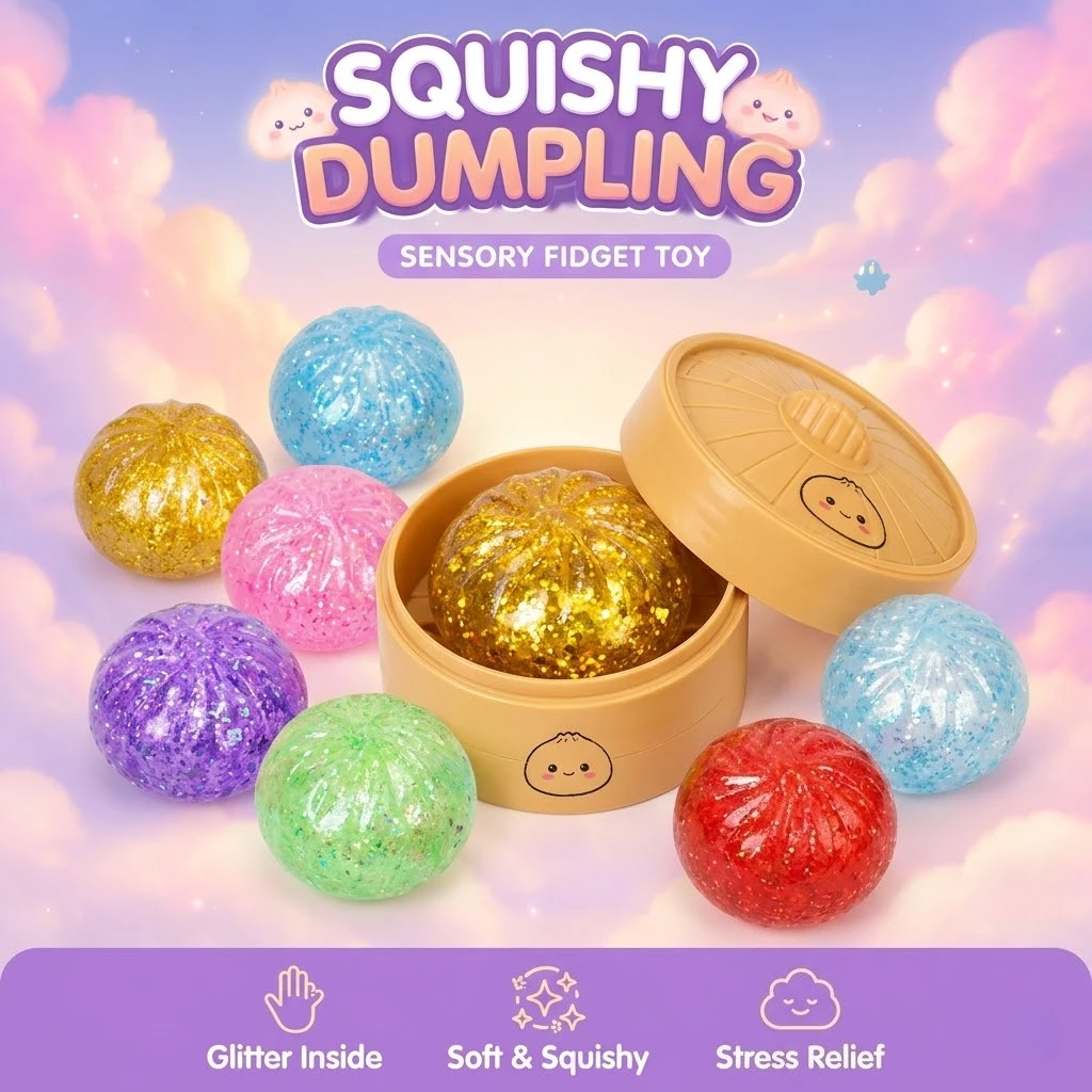 Aesthetic Jelly Bun Squishy: Solid Maltose Stress Reliever, Shiny Steamer Ornament, Trendy Adult Hobby Fidget, Bulk Gift
Aesthetic Jelly Bun Squishy: Solid Maltose Stress Reliever, Shiny Steamer Ornament, Trendy Adult Hobby Fidget, Bulk Gift