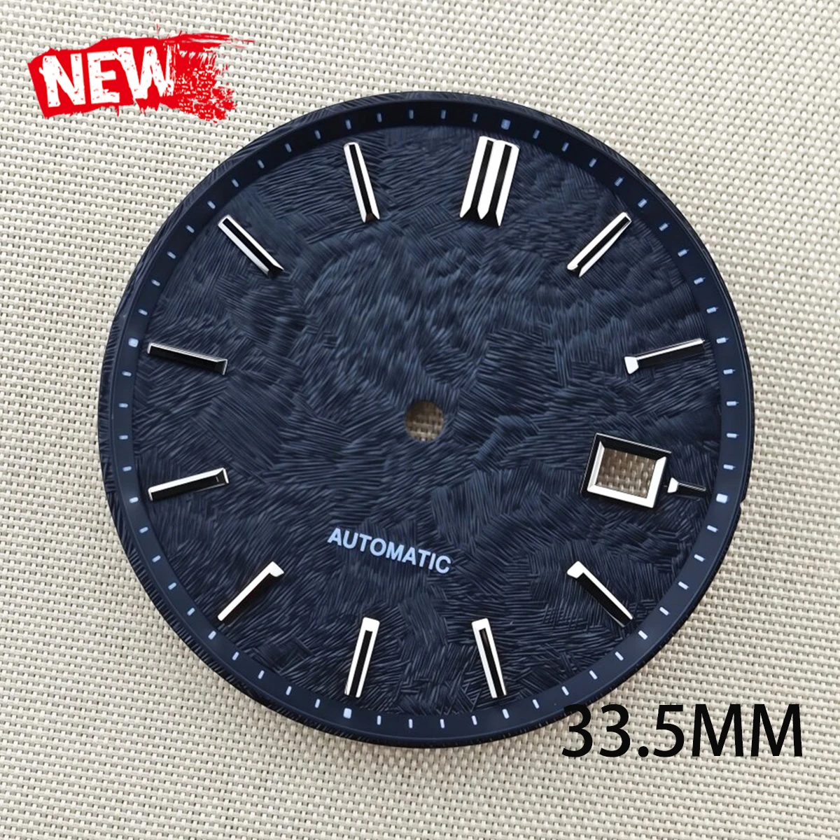NEW NH35A 33.5mm GS Dial Suitable for NH35/NH36 Movement Installation, Mechanical Watch DIY Modification Accessories
NEW NH35A 33.5mm GS Dial Suitable for NH35/NH36 Movement Installation, Mechanical Watch DIY Modification Accessories