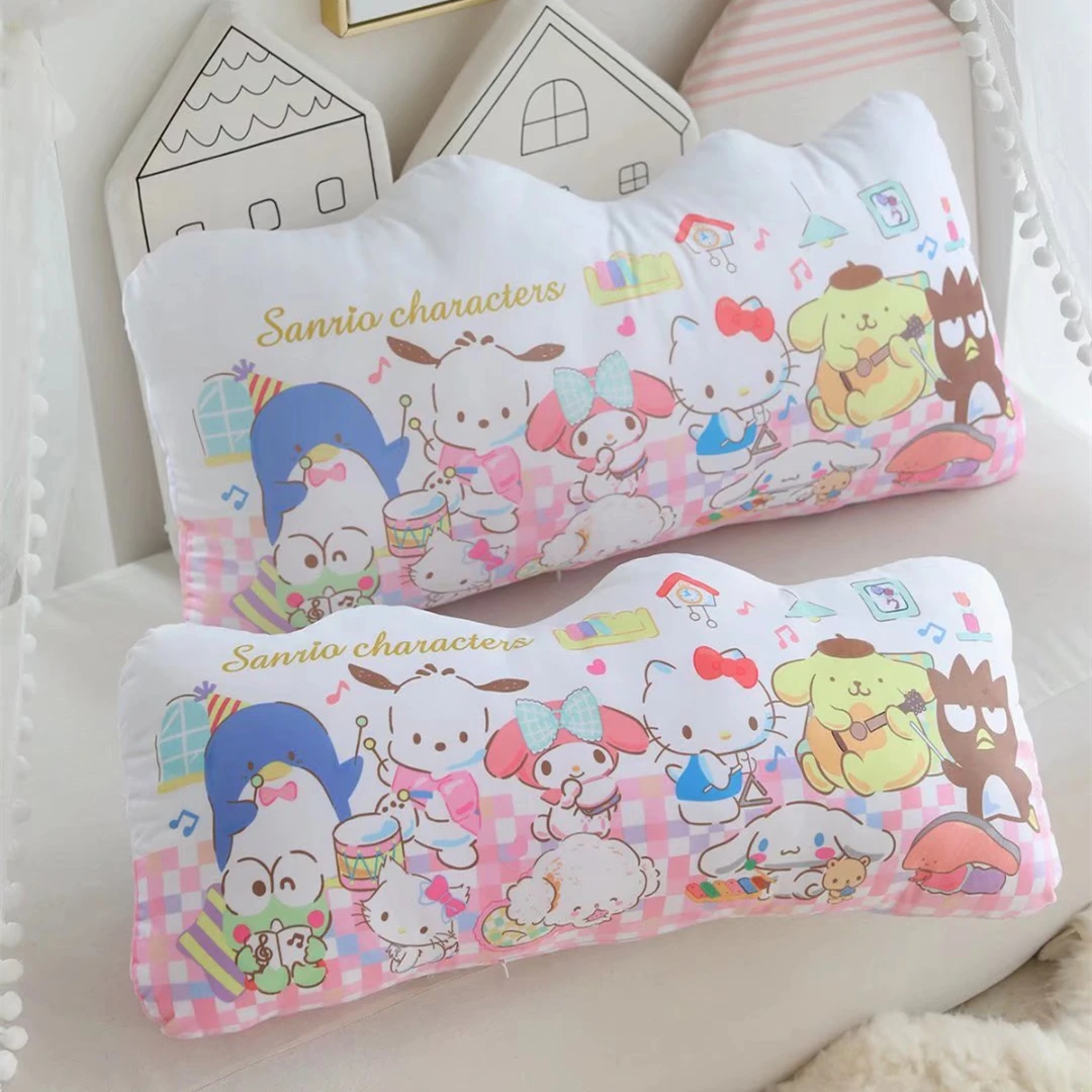 Подушка плюшевая Sanrio, длинная декоративная подушка для обнимания, плюшевая подушка для кровати, дивана, подарок для девушки
Подушка плюшевая Sanrio, длинная декоративная подушка для обнимания, плюшевая подушка для кровати, дивана, подарок для девушки
