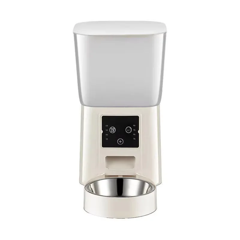 Easy Smart 5.5L Portable Stainless Steel Automatic Pet Feeder for Dogs & Cats with Camera APP Control Battery Powered
Easy Smart 5.5L Portable Stainless Steel Automatic Pet Feeder for Dogs & Cats with Camera APP Control Battery Powered