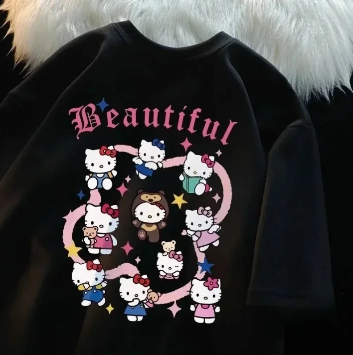 Sanrio Hello Kitty Одежда для пар с плоским принтом Одежда для всей семьи Одежда для родителей и детей Повседневная удобная футболка унисекс с круглым вырезом для путешествий и отпуска
Sanrio Hello Kitty Одежда для пар с плоским принтом Одежда для всей семьи Одежда для родителей и детей Повседневная удобная футболка унисекс с круглым вырезом для путешествий и отпуска