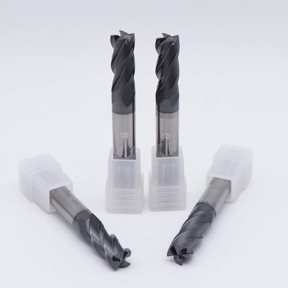 UNT Carbide HRC55 4 Flutes Square End Mill Milling Cutter TIAIL Coating CNC Maching Endmill Milling Machine Tungsten Steel Tools
UNT Carbide HRC55 4 Flutes Square End Mill Milling Cutter TIAIL Coating CNC Maching Endmill Milling Machine Tungsten Steel Tools