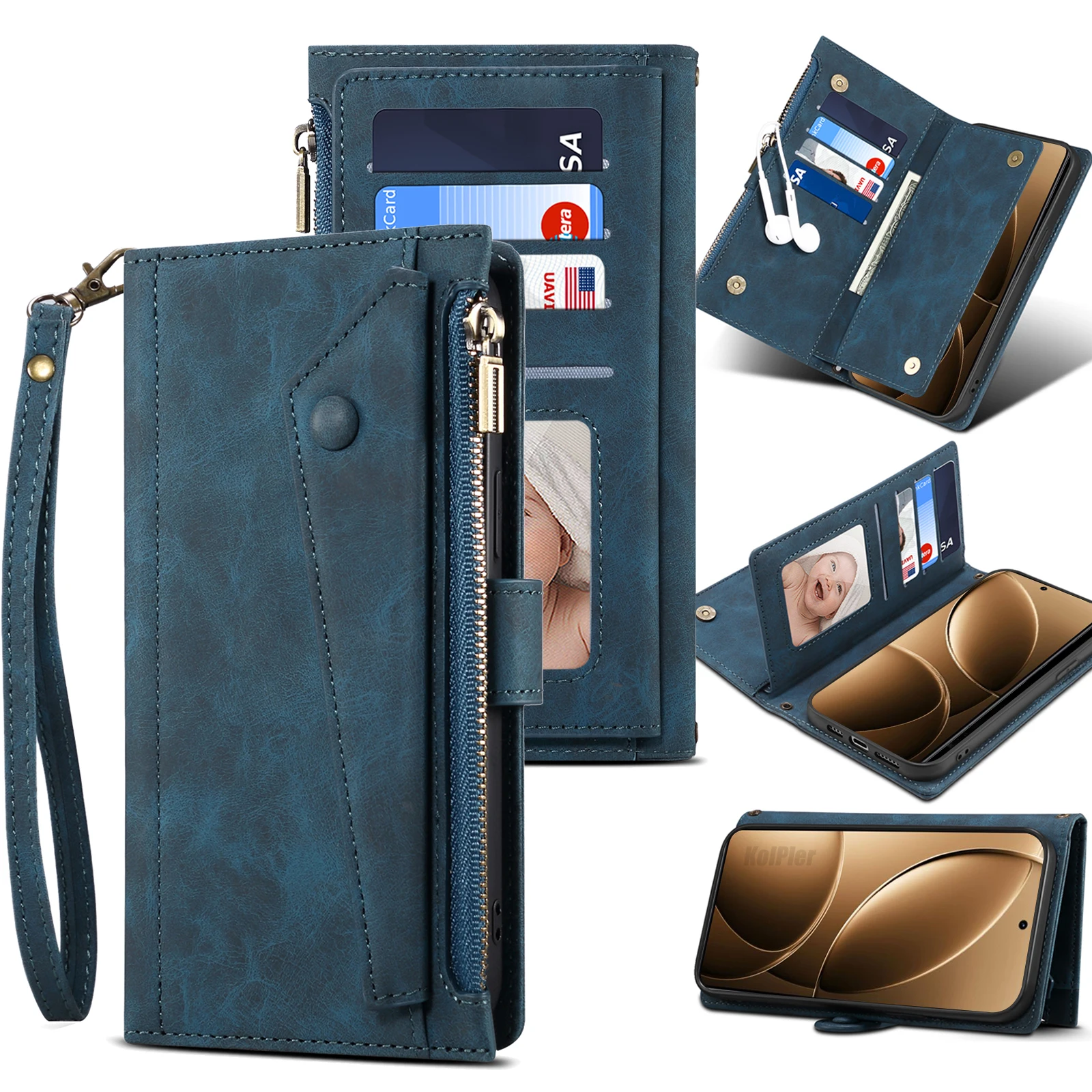 New 9 Cards Zipper Flip Leather Case For Xiaomi POCO F7 PRO / F7 Ultra 5G Wallet Book Mobile Phone Case With Free Rope Capa
New 9 Cards Zipper Flip Leather Case For Xiaomi POCO F7 PRO / F7 Ultra 5G Wallet Book Mobile Phone Case With Free Rope Capa