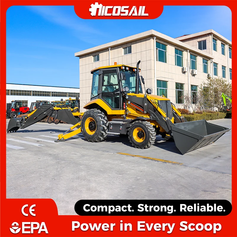 All Terrain Backhoe Loader 4WD Tractor Backhoe Attachment for Mountain Farm Rural Construction OEM Custom
All Terrain Backhoe Loader 4WD Tractor Backhoe Attachment for Mountain Farm Rural Construction OEM Custom