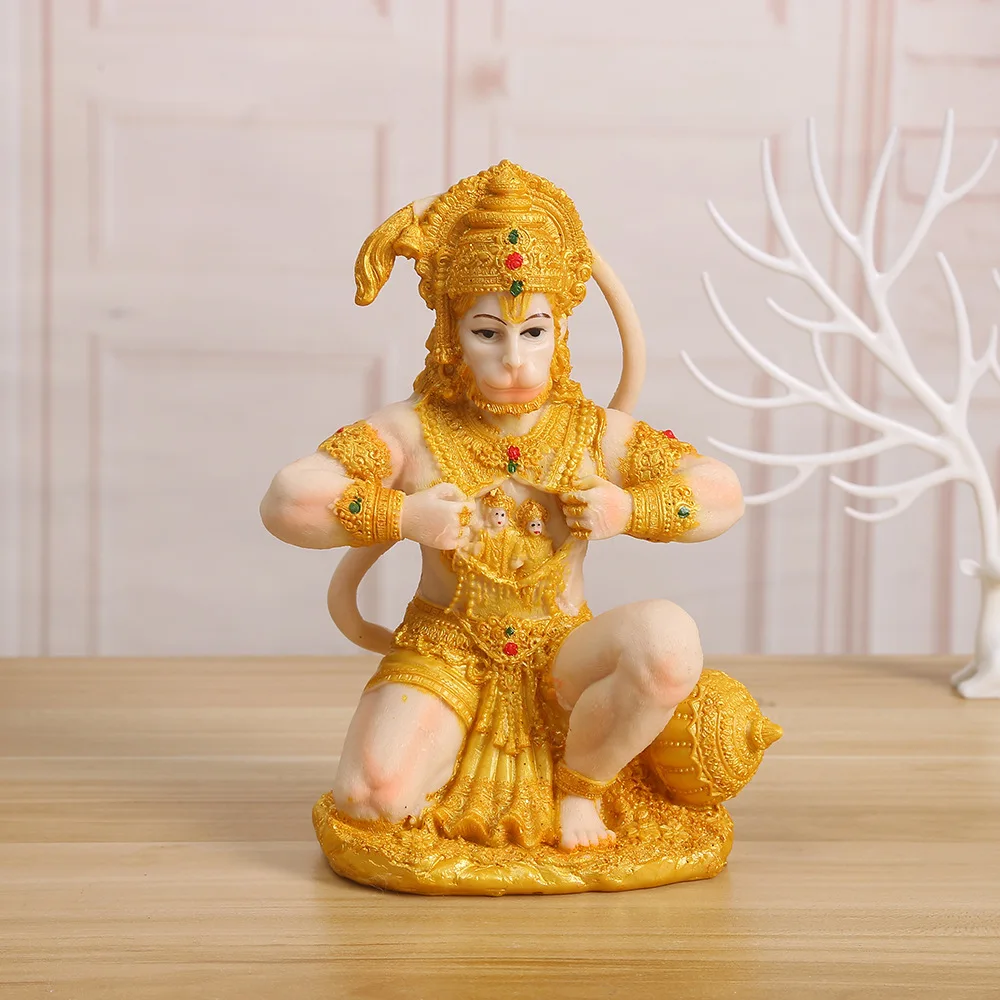 Resin Craft Monkey Gold Velvet Sand Gold Craft Gift One Kneel Kneeling Monkey Statue Car
Resin Craft Monkey Gold Velvet Sand Gold Craft Gift One Kneel Kneeling Monkey Statue Car