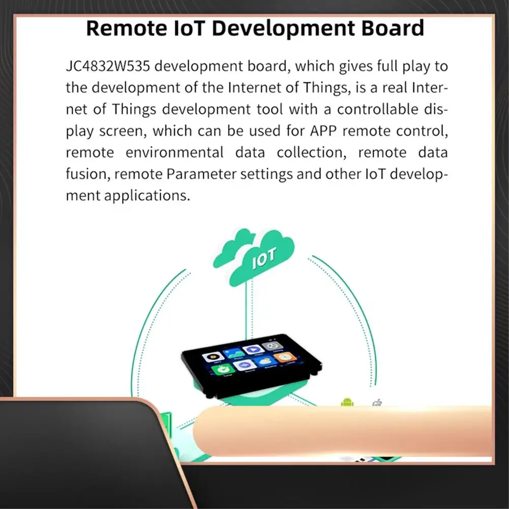 ESP32-S3 3,5-дюймовый емкостный сенсорный IPS-дисплей 8M PSRAM 16M FLASH для платы разработки Arduino LVGL 
ESP32-S3 3,5-дюймовый емкостный сенсорный IPS-дисплей 8M PSRAM 16M FLASH для платы разработки Arduino LVGL