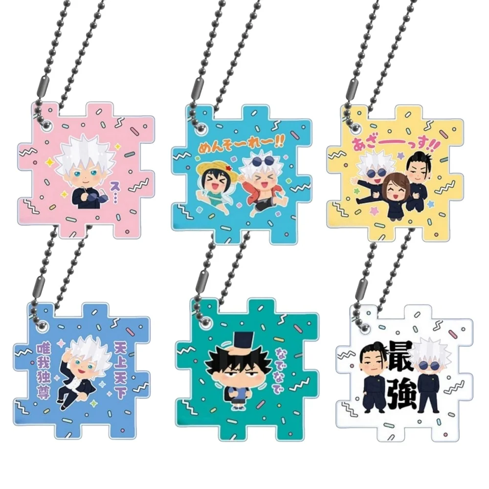 Anime 10cm Jujutsu Kaisen Gojo Satoru Geto Suguru Kugisaki Nobara Figure Model Acrylic Keychain Cartoons Backpack Pendant Gift
Anime 10cm Jujutsu Kaisen Gojo Satoru Geto Suguru Kugisaki Nobara Figure Model Acrylic Keychain Cartoons Backpack Pendant Gift