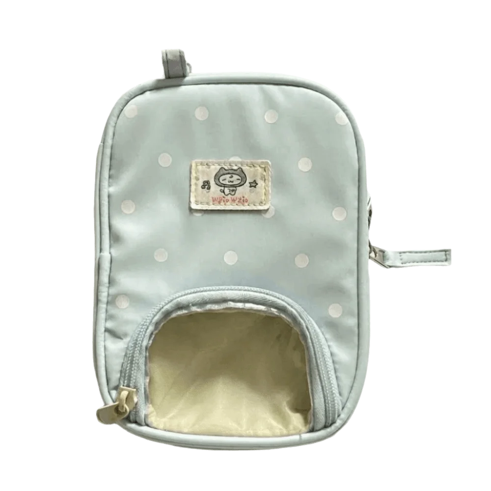 Korean-Style Passport Holder Piano-Shaped Strawberry Design Ticket Storage Bag Hanging Strap Polka Dot Compact Travel Wallet
Korean-Style Passport Holder Piano-Shaped Strawberry Design Ticket Storage Bag Hanging Strap Polka Dot Compact Travel Wallet