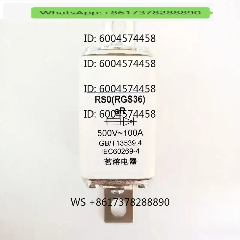 1pc RGS36 RS0 RS3 fast fuse fuse fuse tube 80A 100A 63A 150A
1pc RGS36 RS0 RS3 fast fuse fuse fuse tube 80A 100A 63A 150A