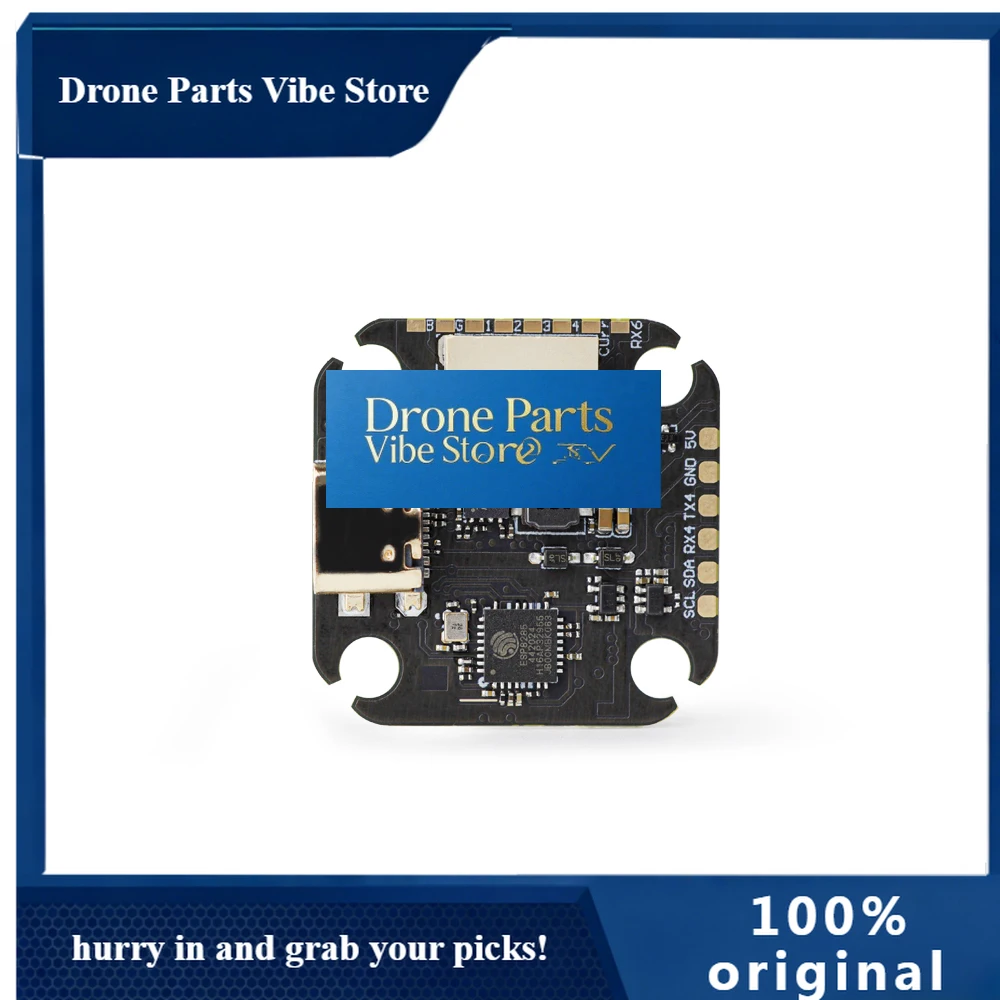 Drone PartsHGLRC SPECTER F722 Lite Flight Controller Built-in ELRS 2.4G Receiver Low Latency Anti-interference FPV Racing Spare
Drone PartsHGLRC SPECTER F722 Lite Flight Controller Built-in ELRS 2.4G Receiver Low Latency Anti-interference FPV Racing Spare