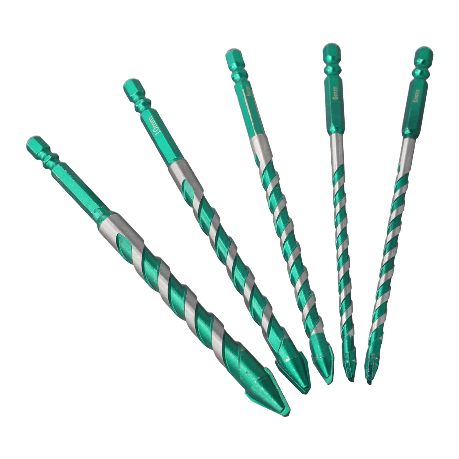 Robust 5PCS Drill Bit Set Made from Carbide Material Suitable for a Variety of Surfaces Including Tiles and Woods
Robust 5PCS Drill Bit Set Made from Carbide Material Suitable for a Variety of Surfaces Including Tiles and Woods