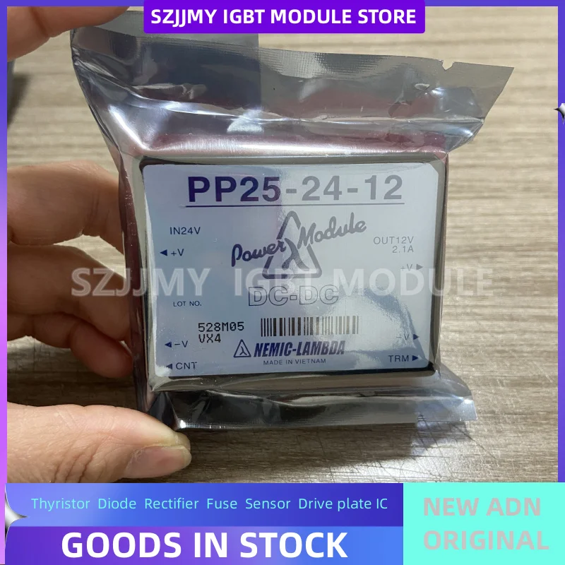 PP25-24-15 PP25-24-5 PP25-24-12 PP25-48-5 НОВЫЙ ОРИГИНАЛЬНЫЙ СИЛОВОЙ МОДУЛЬ IGBT В НАЛИЧИИ
PP25-24-15 PP25-24-5 PP25-24-12 PP25-48-5 НОВЫЙ ОРИГИНАЛЬНЫЙ СИЛОВОЙ МОДУЛЬ IGBT В НАЛИЧИИ