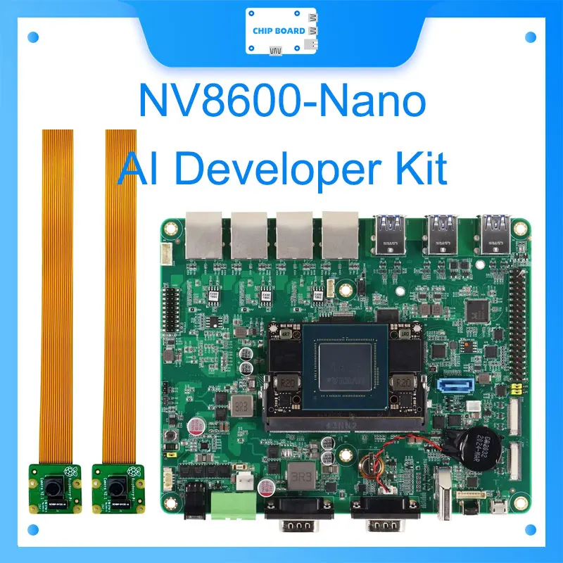 NV8600-Nano AI Developer Kit features NVIDIA Jetson Orin Nano 8GB, quad GbE, Raspberry Pi Camera Module 2
NV8600-Nano AI Developer Kit features NVIDIA Jetson Orin Nano 8GB, quad GbE, Raspberry Pi Camera Module 2