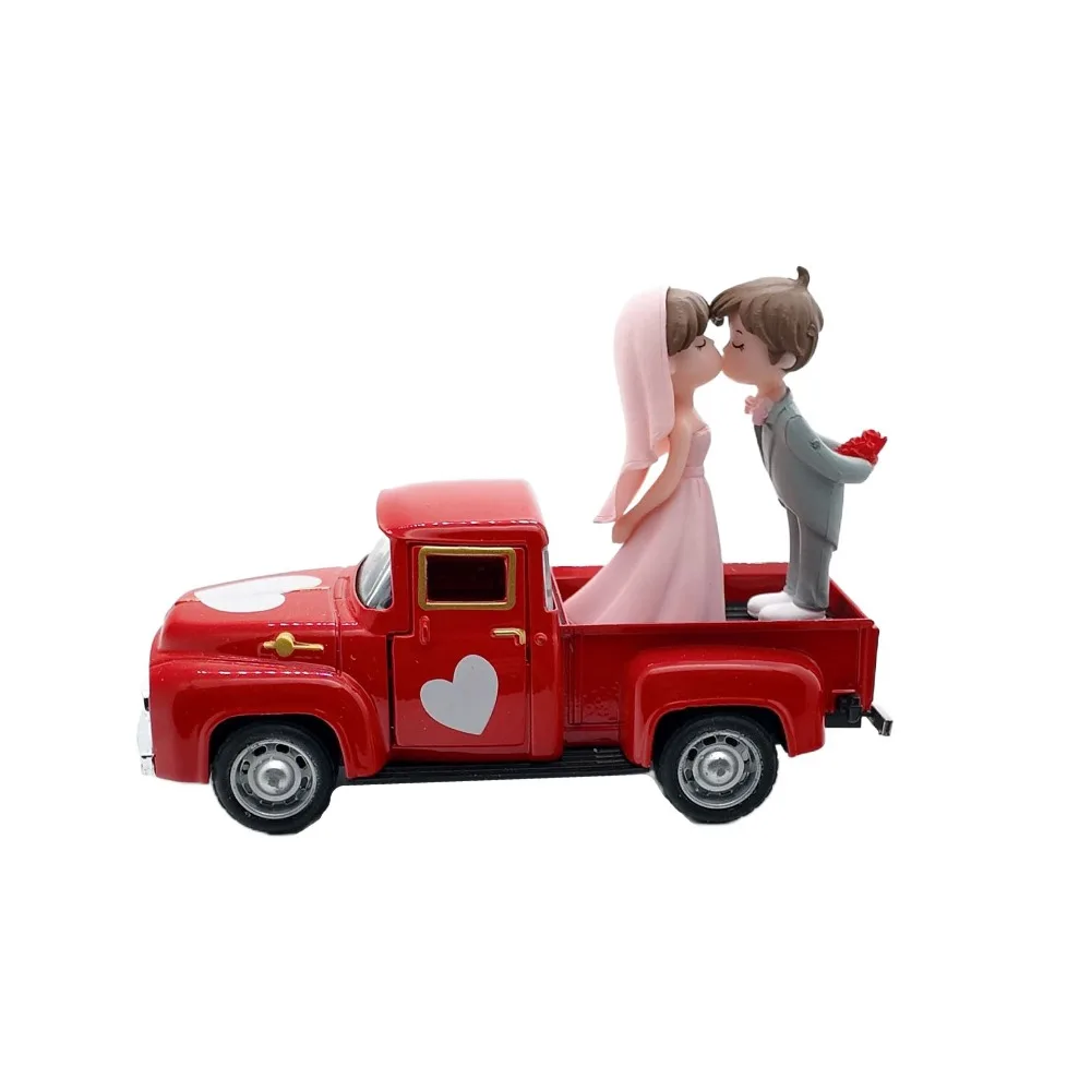 С парной куклой День святого Валентина Декор грузовика Статуя в форме сердца Мини-автомобиль Орнамент Коллекционная скульптура
С парной куклой День святого Валентина Декор грузовика Статуя в форме сердца Мини-автомобиль Орнамент Коллекционная скульптура