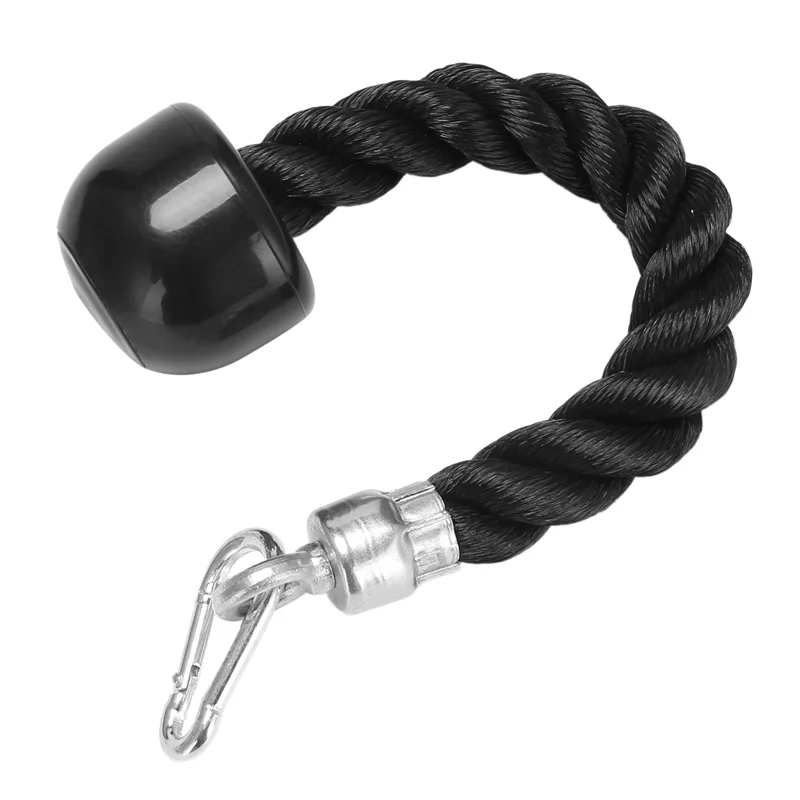 Y67A-4X Heavy Duty Tricep Pull Down Single Rope With Snap Hook, Fitness Attachment Cable Machine Pulldown Rope For Home Gym
Y67A-4X Heavy Duty Tricep Pull Down Single Rope With Snap Hook, Fitness Attachment Cable Machine Pulldown Rope For Home Gym