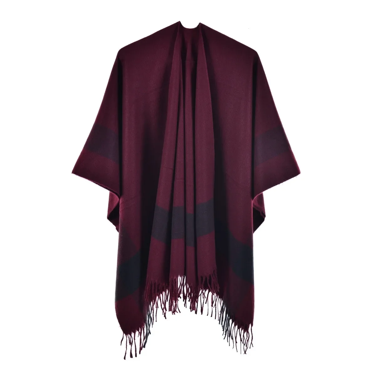 Poncho Autumn and Winter Women's Knitted Double Sided Large Shawl European American Imitation Cashmere Warm Cloaks Lady Capes R2
Poncho Autumn and Winter Women's Knitted Double Sided Large Shawl European American Imitation Cashmere Warm Cloaks Lady Capes R2