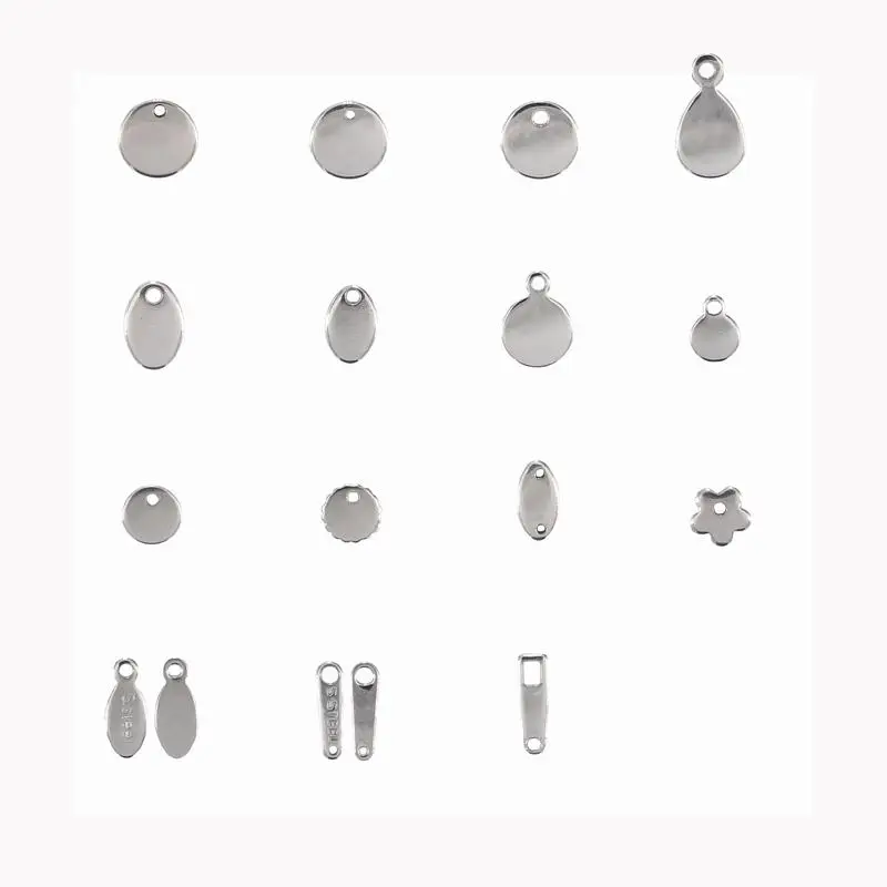 Blank (NO LOGO) Ordinary polishing Tags Steel color Stainless steel Labels jewelry Parts accessories personality KUNAFIR
Blank (NO LOGO) Ordinary polishing Tags Steel color Stainless steel Labels jewelry Parts accessories personality KUNAFIR
