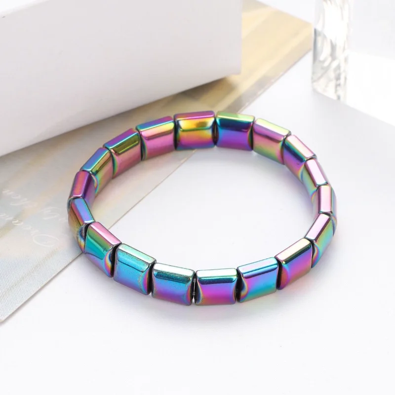Natural Terahertz Magnetic Bracelet, Simple and Fashionable Men's and Women's Bracelet Jewelry
Natural Terahertz Magnetic Bracelet, Simple and Fashionable Men's and Women's Bracelet Jewelry