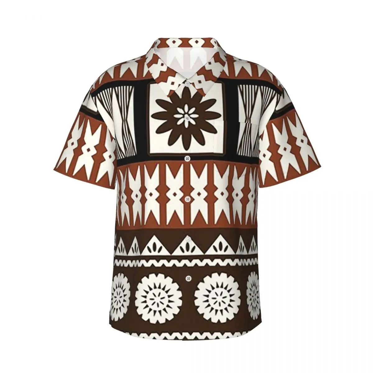 Fijian Masi - Tapa Men's Shirts Hawaiian Short Sleeve Shirt Casual Lapel Tops for Summer Beach
Fijian Masi - Tapa Men's Shirts Hawaiian Short Sleeve Shirt Casual Lapel Tops for Summer Beach