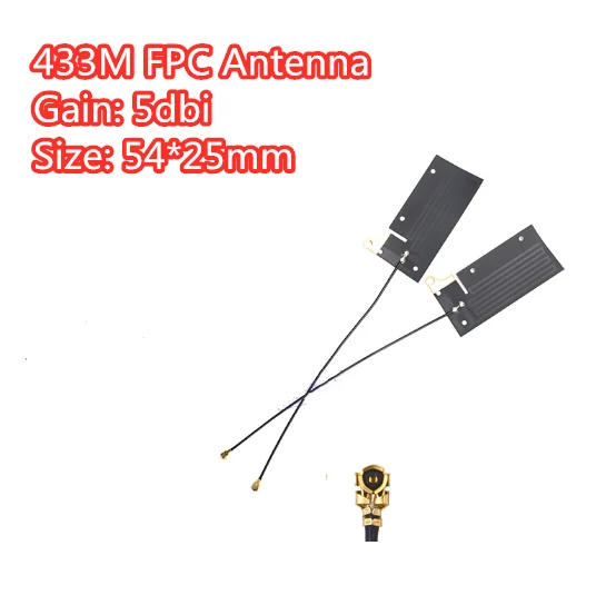 2pcs 433mhz antenna ipex 433MHZ-470MHZ built-in FPC antenna high gain LoRa antenna
2pcs 433mhz antenna ipex 433MHZ-470MHZ built-in FPC antenna high gain LoRa antenna