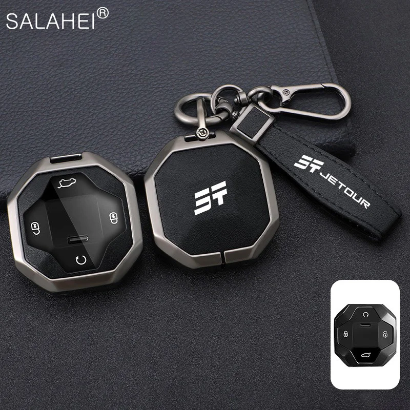 For Chery Jetour Traveller T2 2023 2024 Leather Car Smart Remote Key Case Fob Cover Protector Holder Shell Keychain Accessories
For Chery Jetour Traveller T2 2023 2024 Leather Car Smart Remote Key Case Fob Cover Protector Holder Shell Keychain Accessories