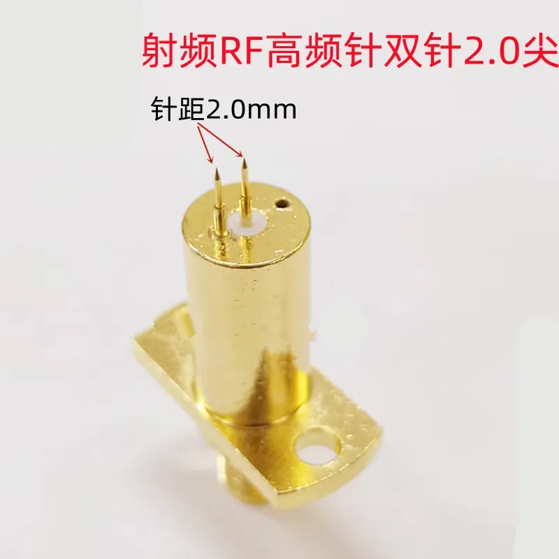 RF Dual Needles 2.0 Pitch Tip Test Head High Frequency Probe SMA-KF Dual Needles Phone Spacing 2mm Tip
RF Dual Needles 2.0 Pitch Tip Test Head High Frequency Probe SMA-KF Dual Needles Phone Spacing 2mm Tip