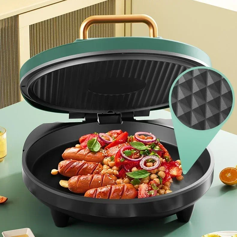 household deepened double-sided heating smart large non-stick electric cake pan new pancake pan home use
household deepened double-sided heating smart large non-stick electric cake pan new pancake pan home use