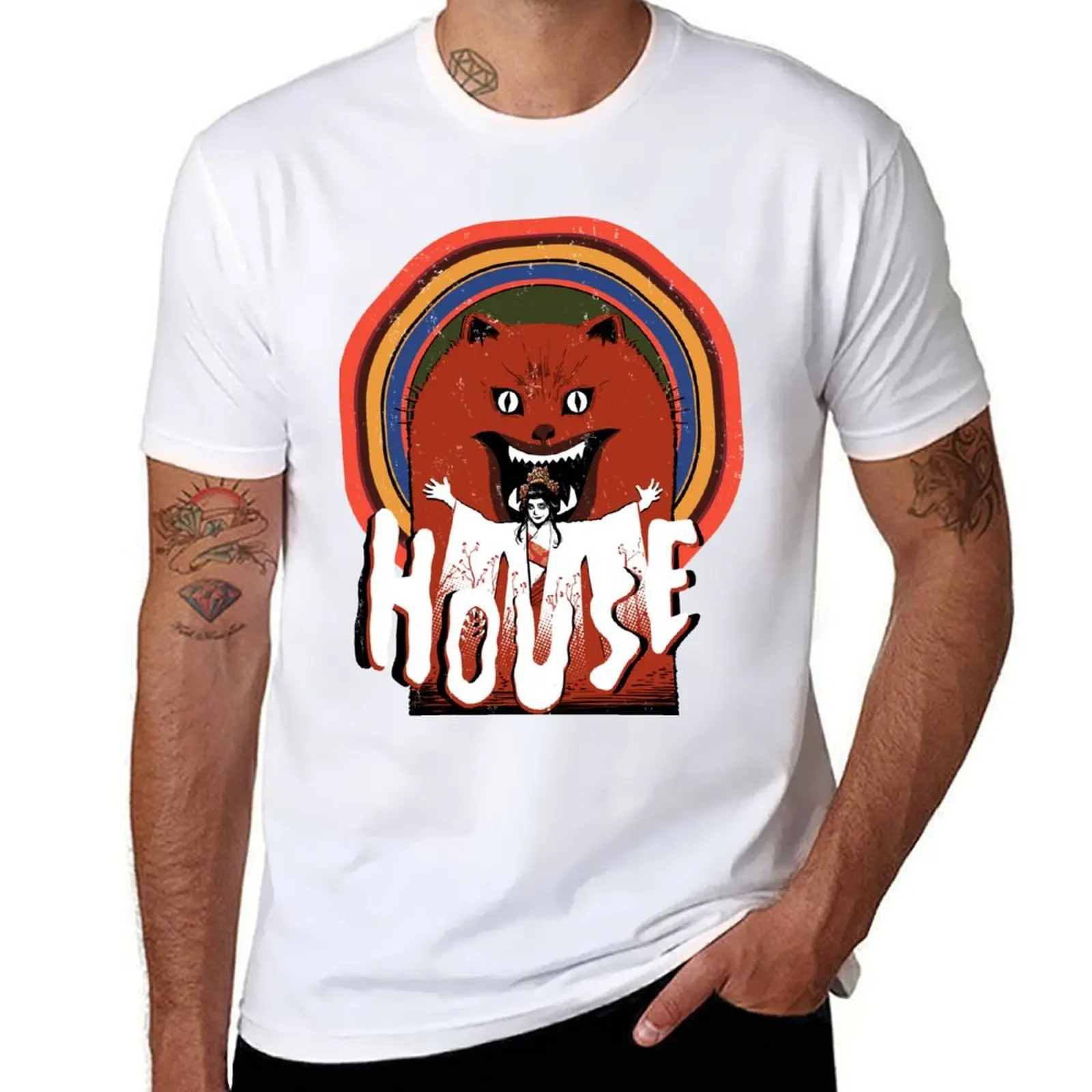 Hausu T-Shirt cotton t shirts man 100% t shirt custom print T-Shirt
Hausu T-Shirt cotton t shirts man 100% t shirt custom print T-Shirt