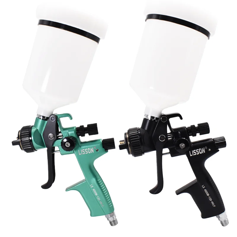 New 4000B spray gun set HVLP combination Two Guns 1.3mm nozzle 600CC professional automotive spray painting machine
New 4000B spray gun set HVLP combination Two Guns 1.3mm nozzle 600CC professional automotive spray painting machine