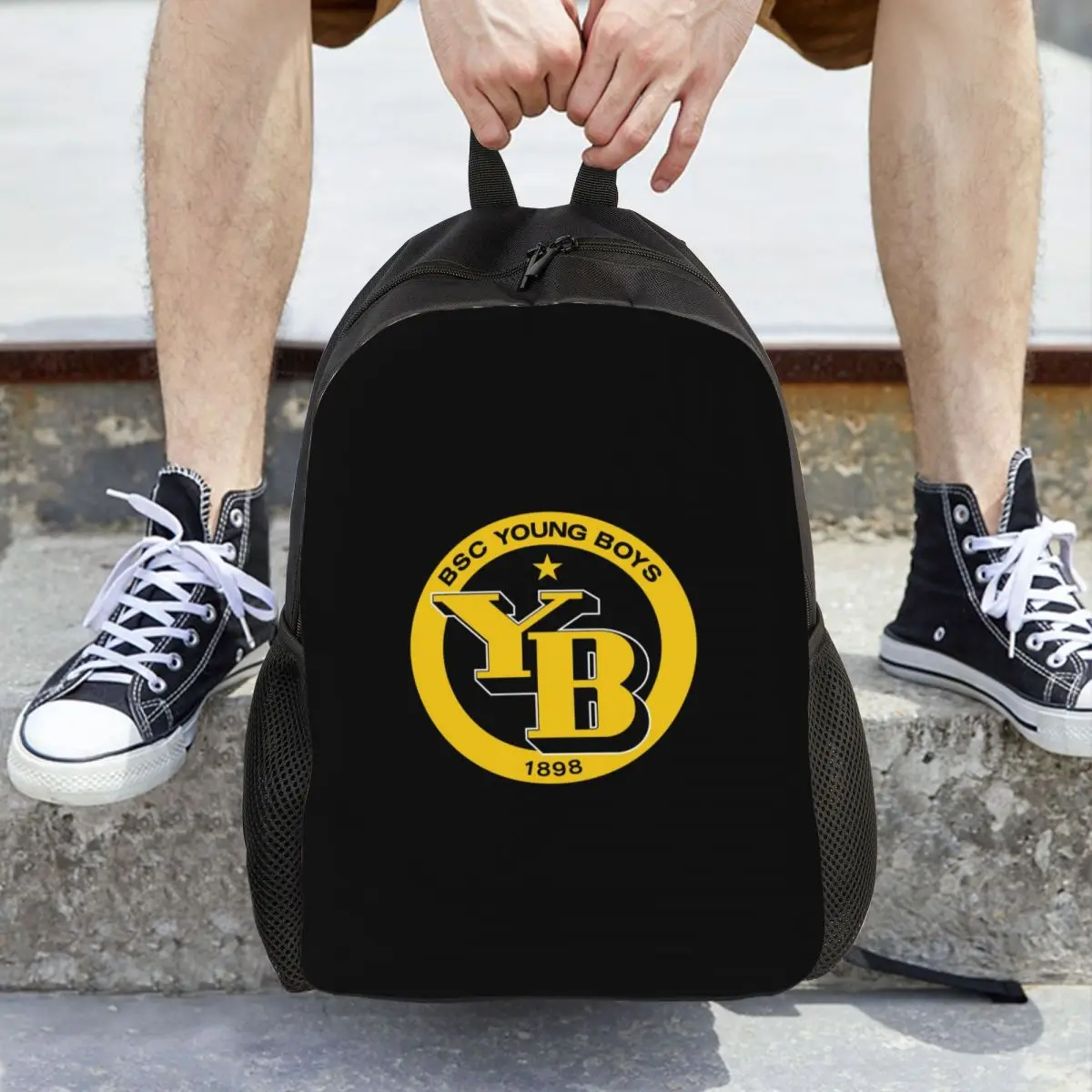 BSC Young Boys Swiss Football Sports Fans Bern Switzerland Backpack Daypack Large Capacity Kids BookBag School Bag Shoulder Bags
BSC Young Boys Swiss Football Sports Fans Bern Switzerland Backpack Daypack Large Capacity Kids BookBag School Bag Shoulder Bags