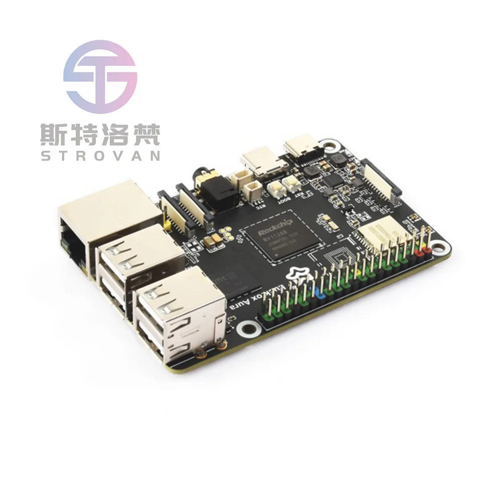 Luckfox High-Performance Linux Development Board Rockchip RV1126B Quad-Core 1.6GHz Processor 3 TOPS Computing Power 4K
Luckfox High-Performance Linux Development Board Rockchip RV1126B Quad-Core 1.6GHz Processor 3 TOPS Computing Power 4K