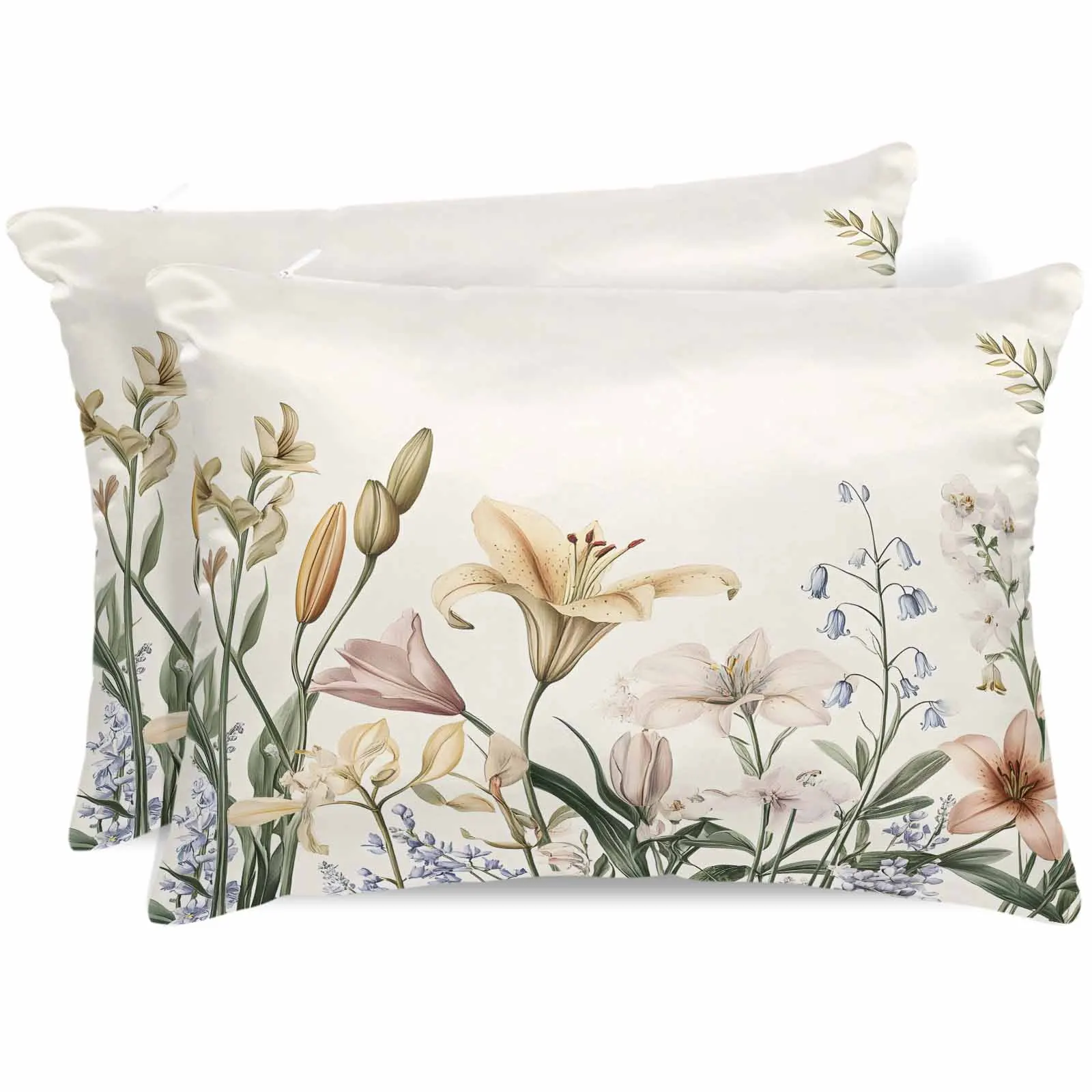 Simple Vintage Flower Bed Satin Pillowcase 2pcs Sofa Pillow Cover Case Bedroom Satin Cushion Covers Home Decor
Simple Vintage Flower Bed Satin Pillowcase 2pcs Sofa Pillow Cover Case Bedroom Satin Cushion Covers Home Decor