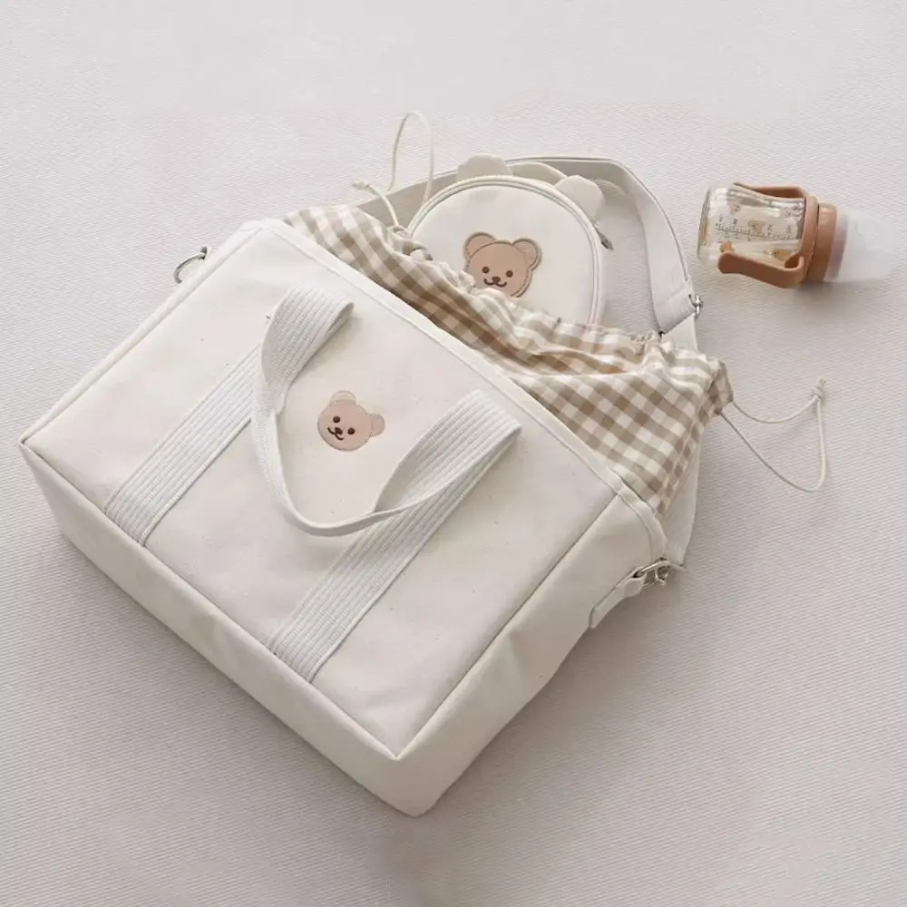 Storage Drawstring Baby Diaper Bag Multifunctional Large Capacity Mommy Maternity Packs Crossbody Canvas Baby Stuff Nappy Bags
Storage Drawstring Baby Diaper Bag Multifunctional Large Capacity Mommy Maternity Packs Crossbody Canvas Baby Stuff Nappy Bags