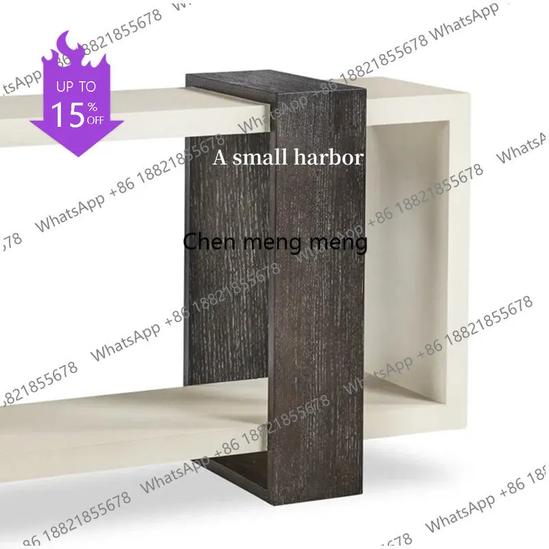 Стол прихожей M45 в американском ретро-стиле из массива дерева, длинный стол для гостиной, приставной столик к дивану
Стол прихожей M45 в американском ретро-стиле из массива дерева, длинный стол для гостиной, приставной столик к дивану