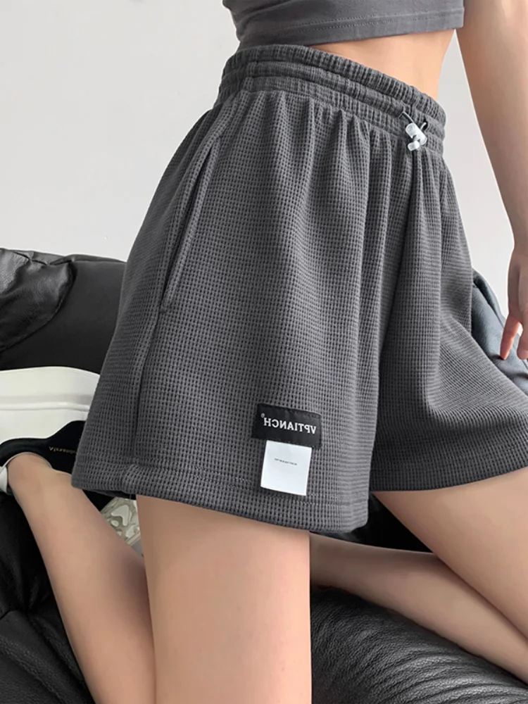 Summer Thin Wide Leg Short Pants Women's Casual Loose Waist Home Leisure Sleepwear Sport Trousers Korean Style High Waist
Summer Thin Wide Leg Short Pants Women's Casual Loose Waist Home Leisure Sleepwear Sport Trousers Korean Style High Waist