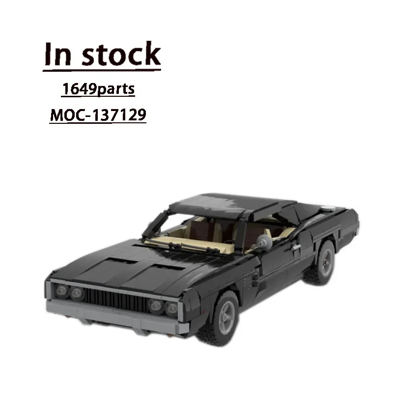 MOC-137129 Classic Movie Clip Supercar Building Block Model1649 Building Block Parts Children's Birthday Building Block Toy Gift
MOC-137129 Classic Movie Clip Supercar Building Block Model1649 Building Block Parts Children's Birthday Building Block Toy Gift