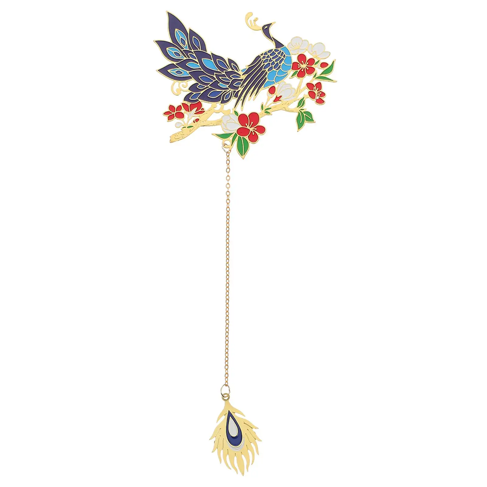 Metal Peafowl Bookmark Creative Retro Copper Bookmarks Ornament Lightweight Reading Accessories Gifts Student Supplies
Metal Peafowl Bookmark Creative Retro Copper Bookmarks Ornament Lightweight Reading Accessories Gifts Student Supplies