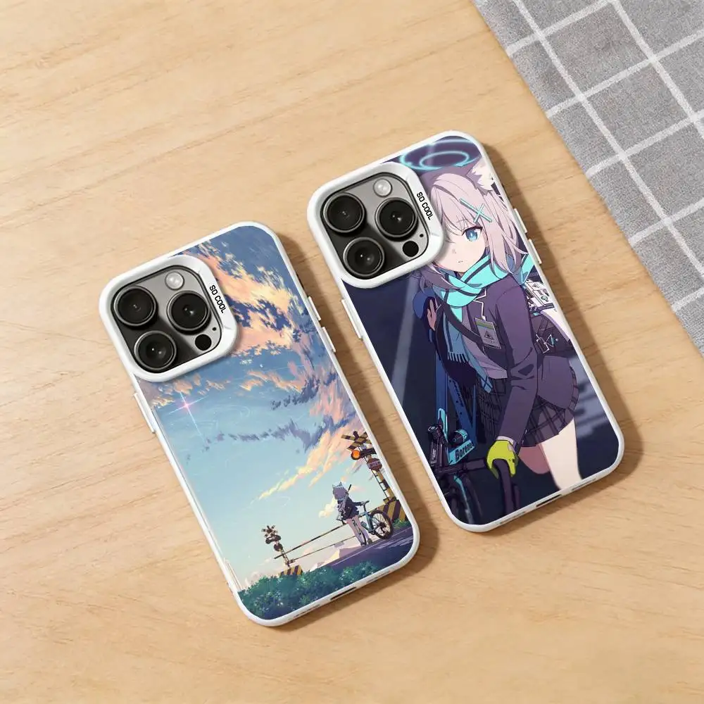 Blue Archive Phone Case for iPhone 17 16 Pro Plus X XS Max Air Mini 15 14 Soft Shockproof Cover
Blue Archive Phone Case for iPhone 17 16 Pro Plus X XS Max Air Mini 15 14 Soft Shockproof Cover