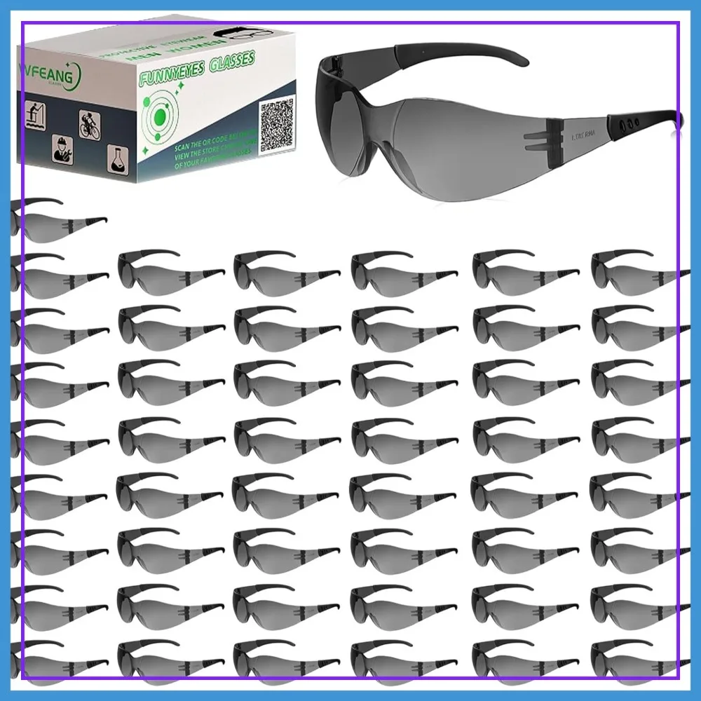 Safety Glasses ANSI Z87.1 Certified - Scratch-Resistant Protective Eyewear for Men & Women, Ideal for Construction & Shooting
Safety Glasses ANSI Z87.1 Certified - Scratch-Resistant Protective Eyewear for Men & Women, Ideal for Construction & Shooting