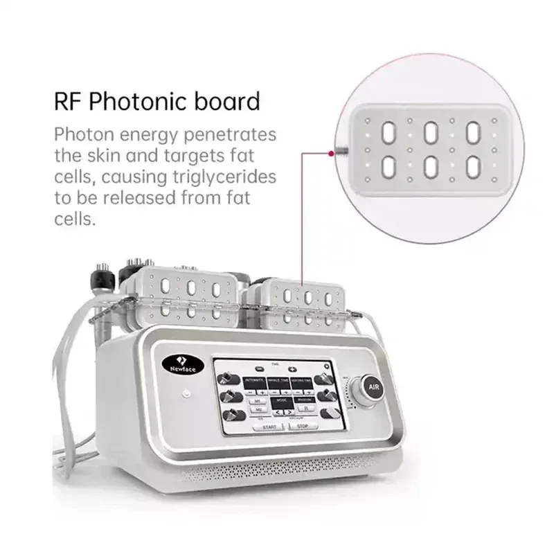 2025 40k Laser lipo Cavitation Machine 6 in1 Vacuum Radio Frequency Laser Lipo Laser Slimming Massage Beauty Body Shaper 
2025 40k Laser lipo Cavitation Machine 6 in1 Vacuum Radio Frequency Laser Lipo Laser Slimming Massage Beauty Body Shaper