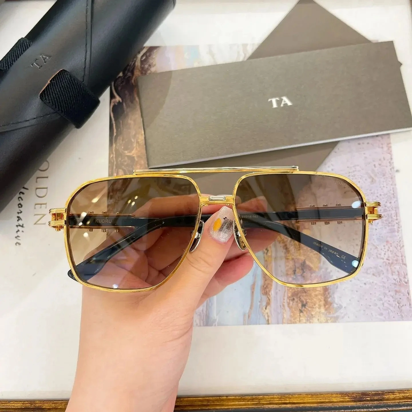 Original Factory For DIYTA DT DTS436 With Brand Box Premium Leisure Alloy+Acetate Frame UV400 Polarized Men Women Sunglasses
Original Factory For DIYTA DT DTS436 With Brand Box Premium Leisure Alloy+Acetate Frame UV400 Polarized Men Women Sunglasses