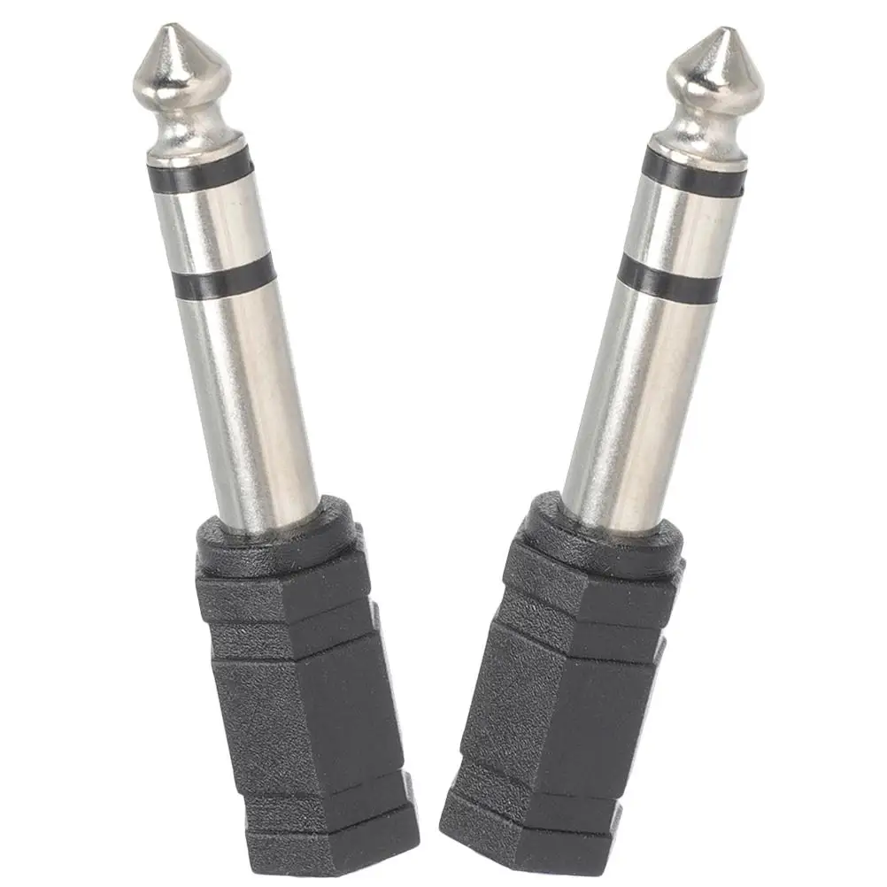 2Pcs 6.5mm to 3.5mm Audio Connector Headphone Adapter Male Female Converter for Guitar Microphone AUX Cable Stereo Jack
2Pcs 6.5mm to 3.5mm Audio Connector Headphone Adapter Male Female Converter for Guitar Microphone AUX Cable Stereo Jack
