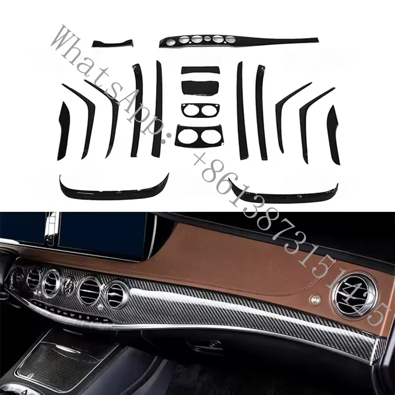 Suitable Real Carbon Fiber Parts, Interior Decoration S-Class W222 S320L S400, Interior Kits
Suitable Real Carbon Fiber Parts, Interior Decoration S-Class W222 S320L S400, Interior Kits