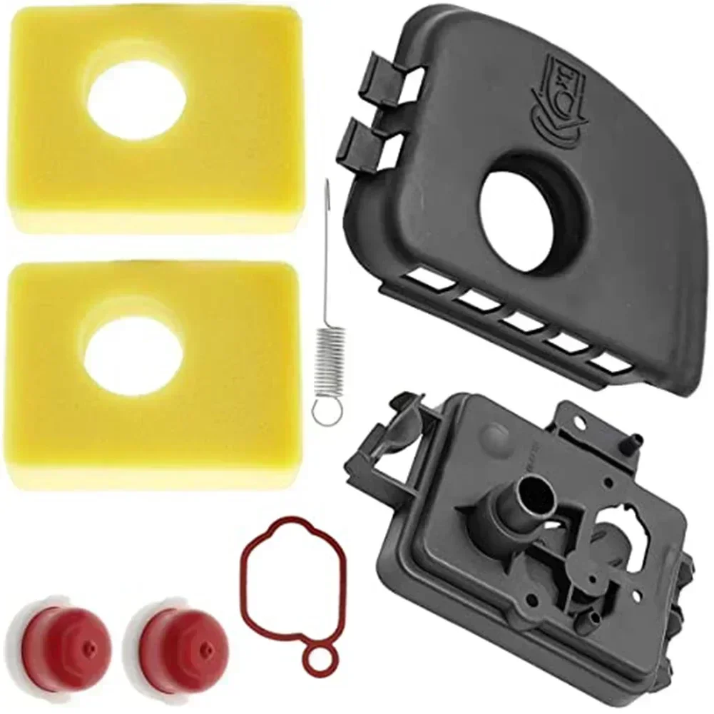 Air Cleaner Cover + Air Filter Base + Foam Air Filter Kit For-Briggs For-Stratton 300E 450E 500E 590581 Series Mower Engine
Air Cleaner Cover + Air Filter Base + Foam Air Filter Kit For-Briggs For-Stratton 300E 450E 500E 590581 Series Mower Engine