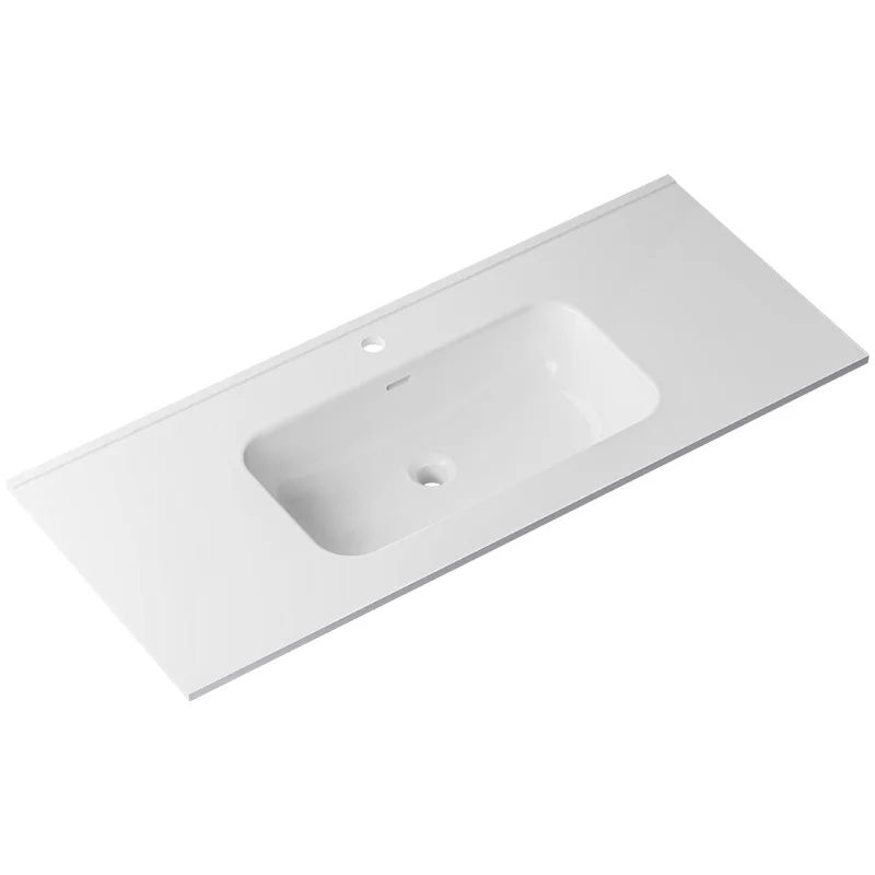 Household bathroom, balcony, modern simplicity, widened ceramic integrated basin, table basin
Household bathroom, balcony, modern simplicity, widened ceramic integrated basin, table basin